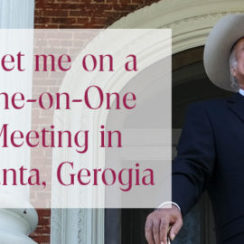 Meet me on a one and one meeting in Atlanta Georgia